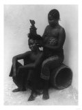 Swahili Woman Fixing Another Woman