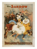 Buy Sandow Trocadero Vaudevilles Carnival Theme Poster at AllPosters.com