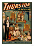 Thurston - Demons & Donkey Vanish Trick Magic Poster