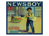 Buy Newsboy Orange Label - Redlands, CA at AllPosters.com