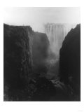 Victoria Falls in Rhodesia Photograph - Rhodesia