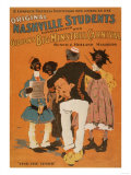 Nashville Students & Minstrel Carnival Blacks Poster No.3