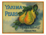 Buy Yakima Pears Crate Label - Toppenish, WA at AllPosters.com