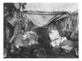 Buy Interior of Eskimo Hut Photograph - Alaska at AllPosters.com