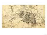 Atlanta Campaign - Civil War Panoramic Map