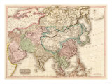 Asia - Panoramic Map