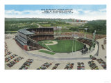 Aerial View of New Milwaukee County Stadium - Milwaukee, WI