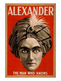 Alexander the Man who Knows Magic Poster