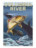 Columbia River, Oregon - Cutthroat Trout Cross-Section