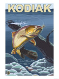 Kodiak, Alaska - Cutthroat Trout Cross-Section