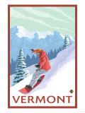 Vermont - Snowboarder Scene