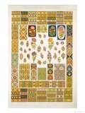 Buy Persian No 4, Plate XLVII, from The Grammar of Ornament by Owen Jones at AllPosters.com