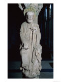 Buy Detail of the Portico de La Gloria Depicting St James, 12 Century at AllPosters.com