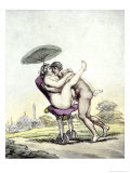 Buy Couple Having Sex on a Wheeled Stool, 1808-17 at AllPosters.com