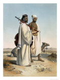 Buy Ababda, Nomads, Eastern Thebaid Desert, Valley of the Nile, Engraved by Freeman, c.1848 at AllPosters.com