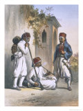 Buy Nizamior, Turkish Army at Kanka, The Valley of the Nile, Engraved Mouilleron, c.1848 at AllPosters.com
