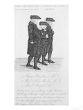 Buy John Wesley Walking in Edinburgh Between James Hamilton M.D. and Joseph Cole at AllPosters.com