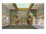 Reconstruction of the Hall of Assyrian Palace, Discoveries in the Ruins of Nineveh and Babylon