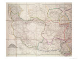 Map of Central Asia, 1834