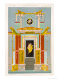 Greco-Romain Style, Plate VIII Polychrome Ornament Engraved by F. Durin, c.1869