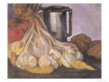 Bunch of Garlic and a Pewter Tankard