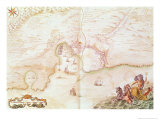Buy Louis XIV Atlas, Map of Collioure, 1683-88 at AllPosters.com