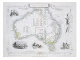 Australia, from a Series of World Maps, c.1850