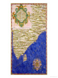 Buy Map of India and Ceylon, from the Sala Delle Carte Geografiche at AllPosters.com