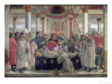 The Death of St. Francis, Scene from a Cycle of the Life of St. Francis of Assisi, 1486