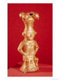 Buy Quimbaya Container in the Form of a Seated Man, from Colombia at AllPosters.com
