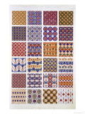 Egyptian No 5, Plate X, from The Grammar of Ornament by Owen Jones