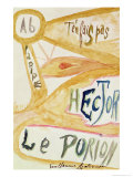 Buy Illustrated Version of a Poem from the Calligrammes Collection at AllPosters.com