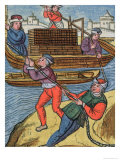 Wood Transport on the River Seine, c.1528