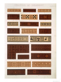 Buy Greek No 1, Plate XV, from The Grammar of Ornament by Owen Jones at AllPosters.com