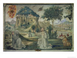 Buy St. Francis Receiving the Stigmata, Scene from a Cycle of the Life of St. Francis of Assisi, 1486 at AllPosters.com