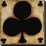 Clubs Poker Poster