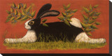 Red Folk Bunny