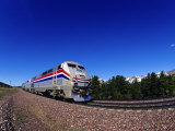 Buy Amtrak Train at Marias Pass, Montana, USA at AllPosters.com