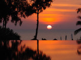 Buy Sunset Over Thailand in the Aftermath of the Tsunami, in Phuket, Thailand at AllPosters.com
