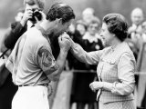 Prince Charles Kisses Hand of Mother Queen Elizabeth II After Presented with a Consolation Prize