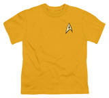 Youth: Star Trek - Command Uniform T-Shirt