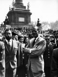 The Duke of Edinburgh with Some of the Crowd During His Visit to Mexico City. October 1964