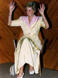 Buy Princess Diana Visits Nottinghamshire Society For the Deaf, May 1990 at AllPosters.com