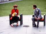 Buy Prince and Princess of Wales at Caernarvon During Tour of Wales, October 1981 at AllPosters.com