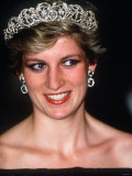 Buy Princess Diana Visits Portugal at a Banquet Hosted by the President at Ajuda Palace at AllPosters.com