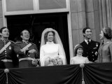 Wedding of Princess Anne to Mark Phillips on Balcony of Buckingham Palace