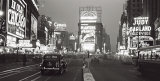 Times Square at Night, New York City, c.1938 Kunstdruck