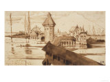 Buy Lucerne, Chapel Bridge at AllPosters.com