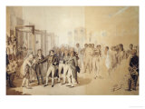 Buy Napoleon Visiting a Silk Manufacture at AllPosters.com