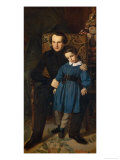 Buy Victor Hugo and His Son at AllPosters.com